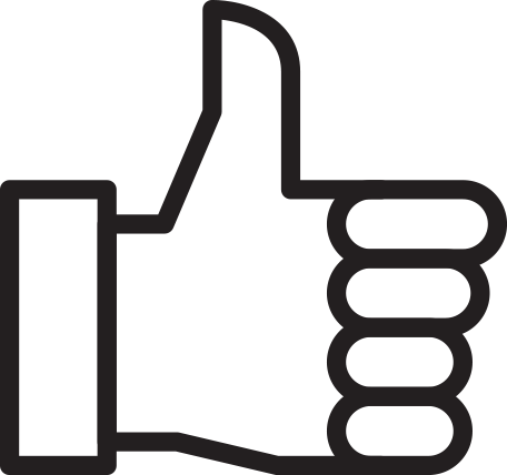reviews Thumbs Up Icon
